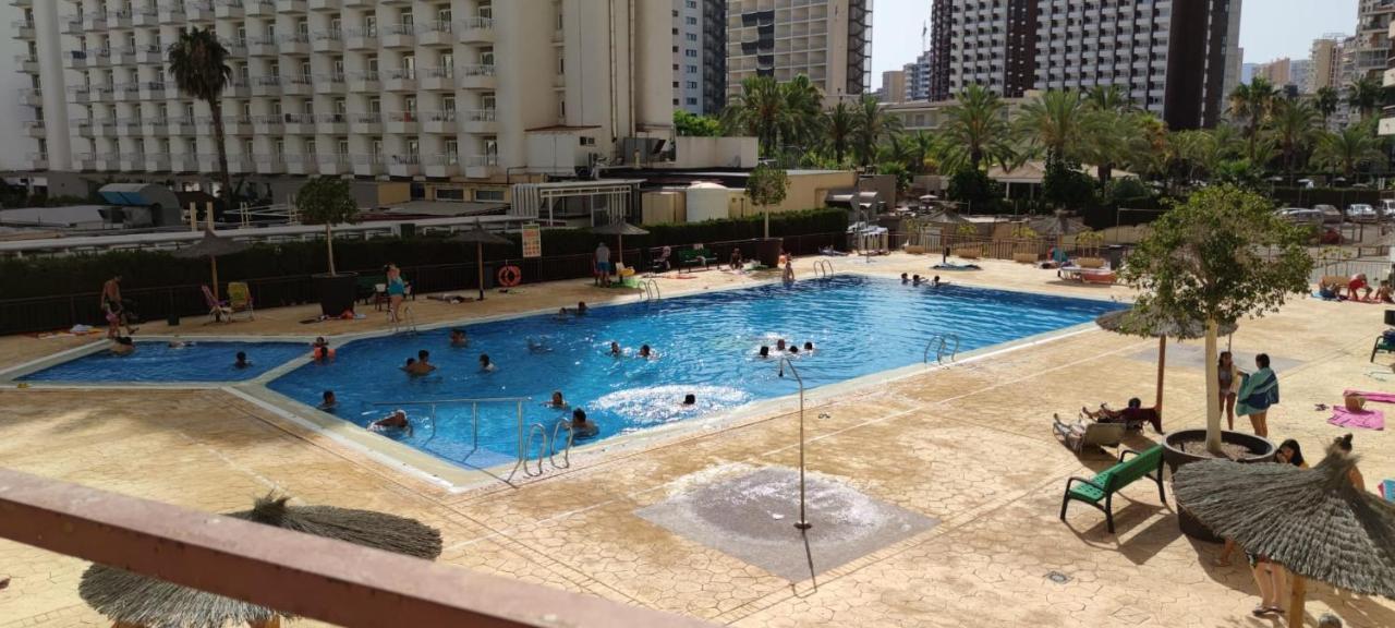 Precioso Apartamento Con Piscina Y Vistas Al Mar Mediterraneo. Benidorm Exterior photo